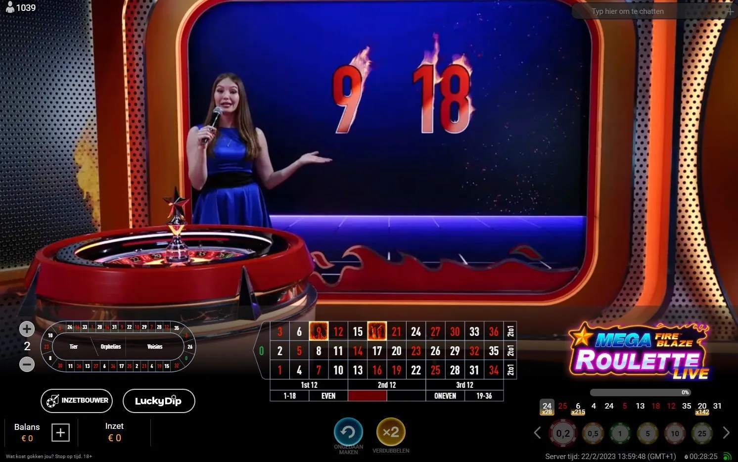 resultados Mega Fire Blaze